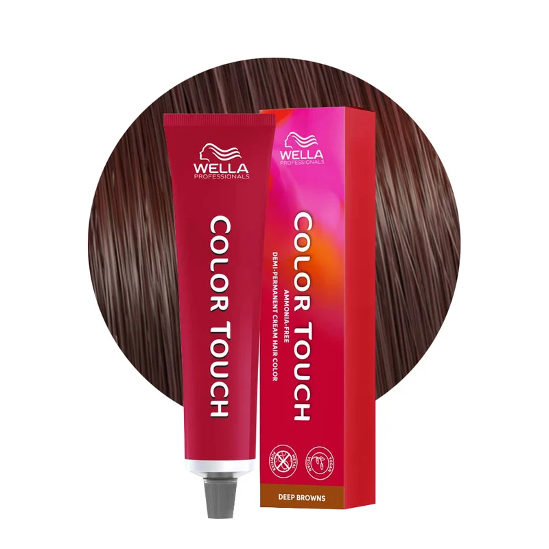 Wella Color Touch Deep Browns 6/75 Biondo Scuro Sabbia Mogano 60ml - colore semipermanente senza ammoniaca