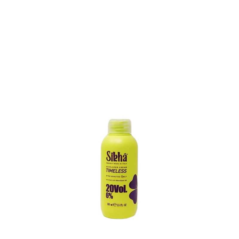 Ossidante in Crema Timeless 20 Vol. 6 % Sikha 100 ml.