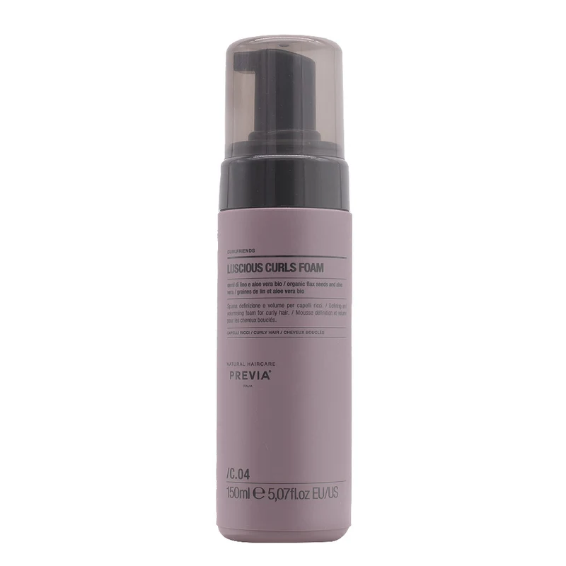 Previa Curlfriends Luscious Curls Foam 150ml - schiuma capelli ricci o mossi
