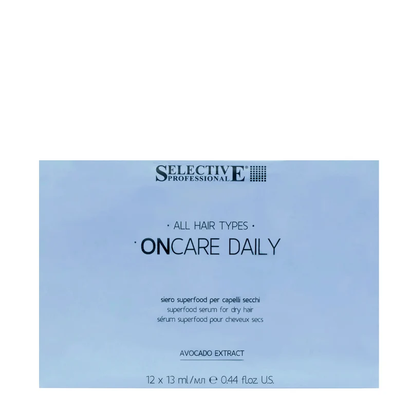 Selective Avocado Shot Hair Superfood 12x13ml - trattamento protettivo
