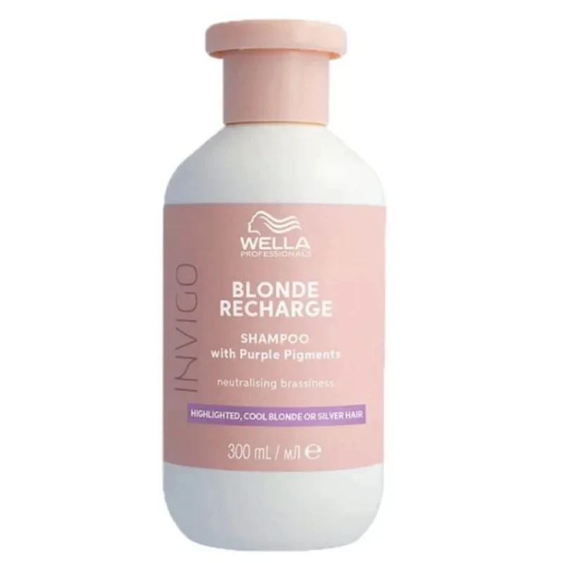 Shampoo Blonde Recharge Invigo Wella 300 ml