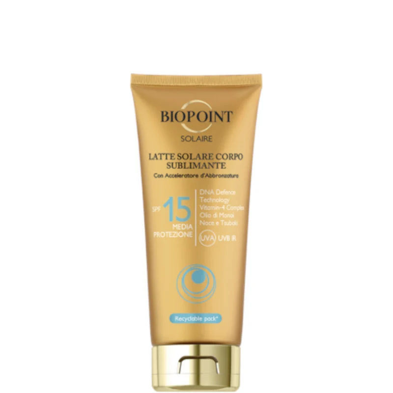 Biopoint SOLAIRE Latte Solare Corpo SPF 15 200 ML