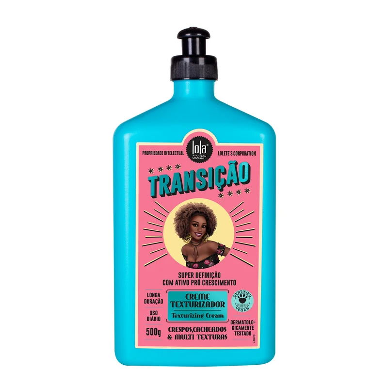 Lola From Rio Transição Creme Texturizador 500gr - crema volumizzante per ricci