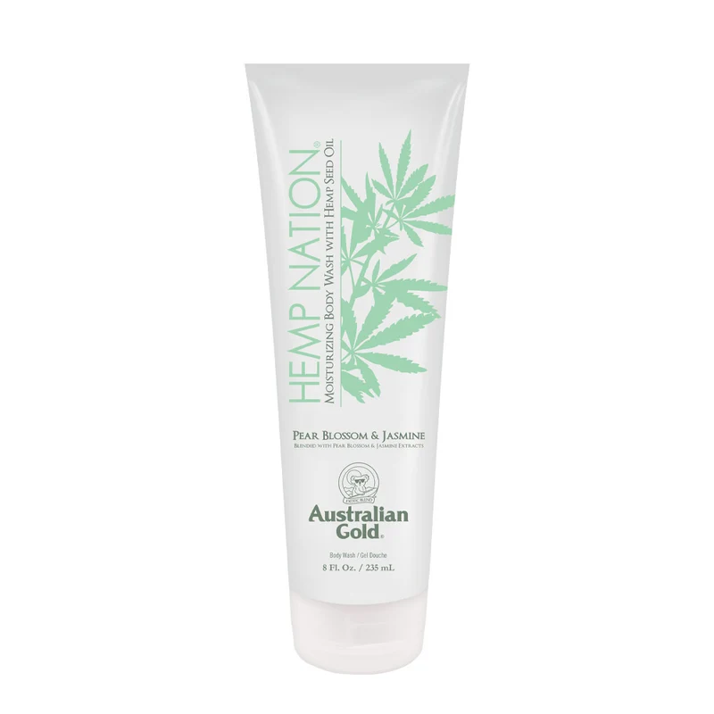 Australian Gold Hemp Nation Pear Blossom & Jasmine Body Wash 235ml - detergente corpo