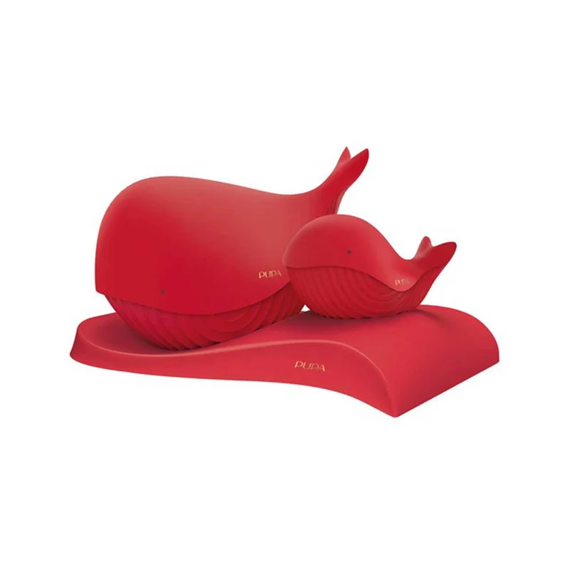 Whale n.4 + Whale n.1 Red Cofanetto trucco