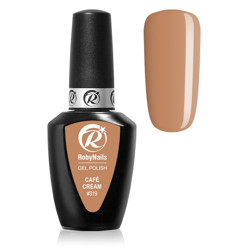Gel Polish 319 Cafe Cream Roby Nails 8 ml