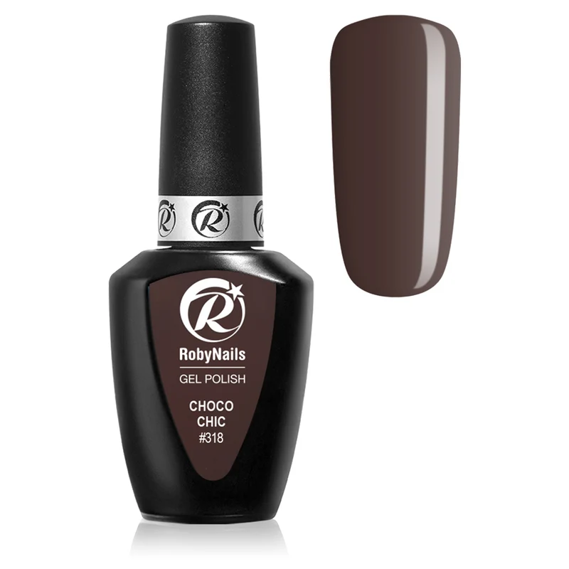 Gel Polish 318 Choco Chic Roby Nails 8 ml