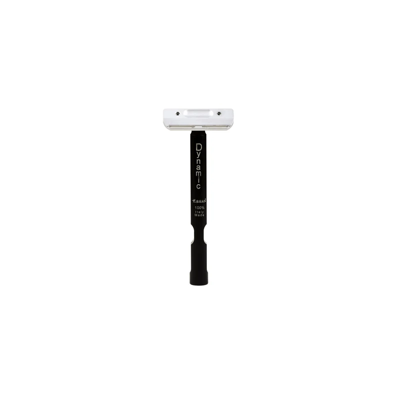 Rasoio Focus Dynamic R48 Alluminio Nero mezza lama