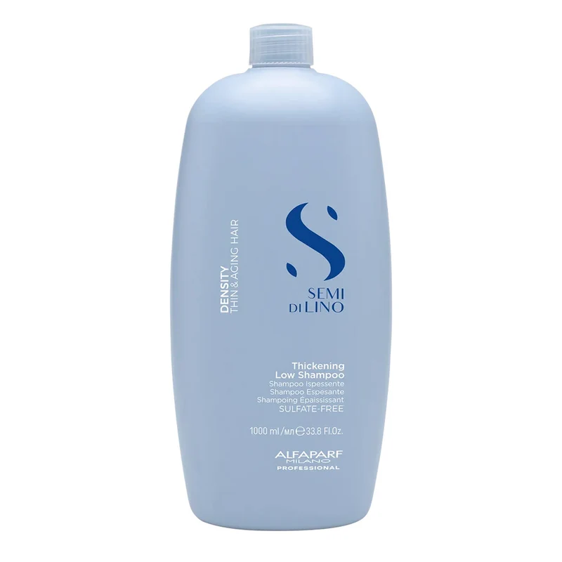 Alfaparf Milano Semi Di Lino Density Thickening Low Shampoo 1000ml - shampoo ispessente