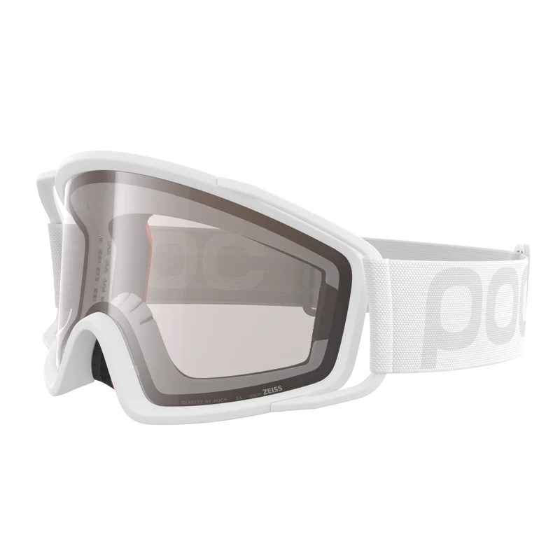 Maschera POC ZYGON Bianco Schermo Clarity Trail Cloudy Brown