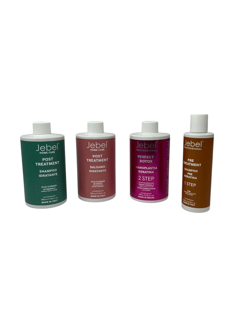 Kit Perfect Botox Laminazione Nanoplastia Keratina Jebel BHN 500 ml