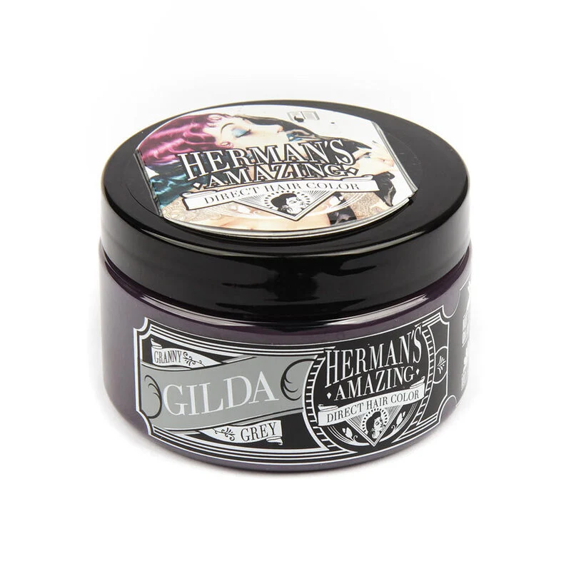 Colore per Capelli Semipermanente HERMAN'S Gilda Grey 115 ml