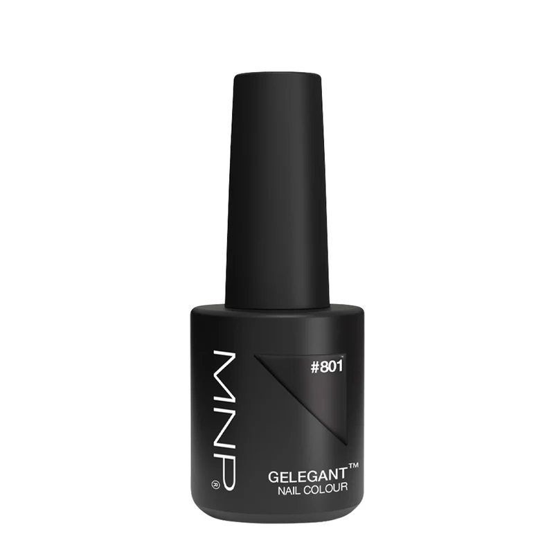 My Nail Pro Gelegant Gel Polish 801 Black Out 8ml - smalto semipermanente