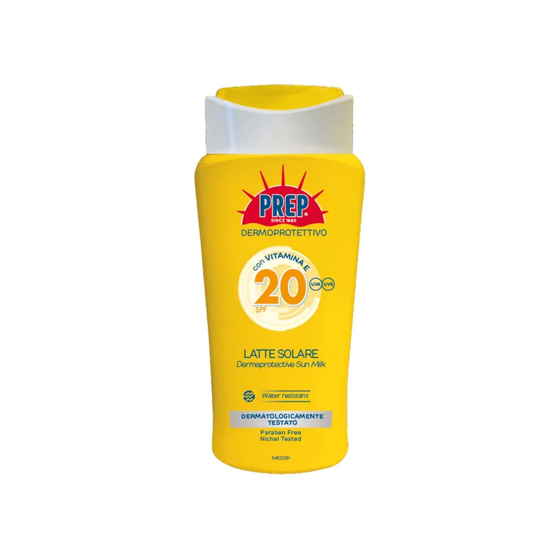 Latte solare dermoprotettivo SPF20