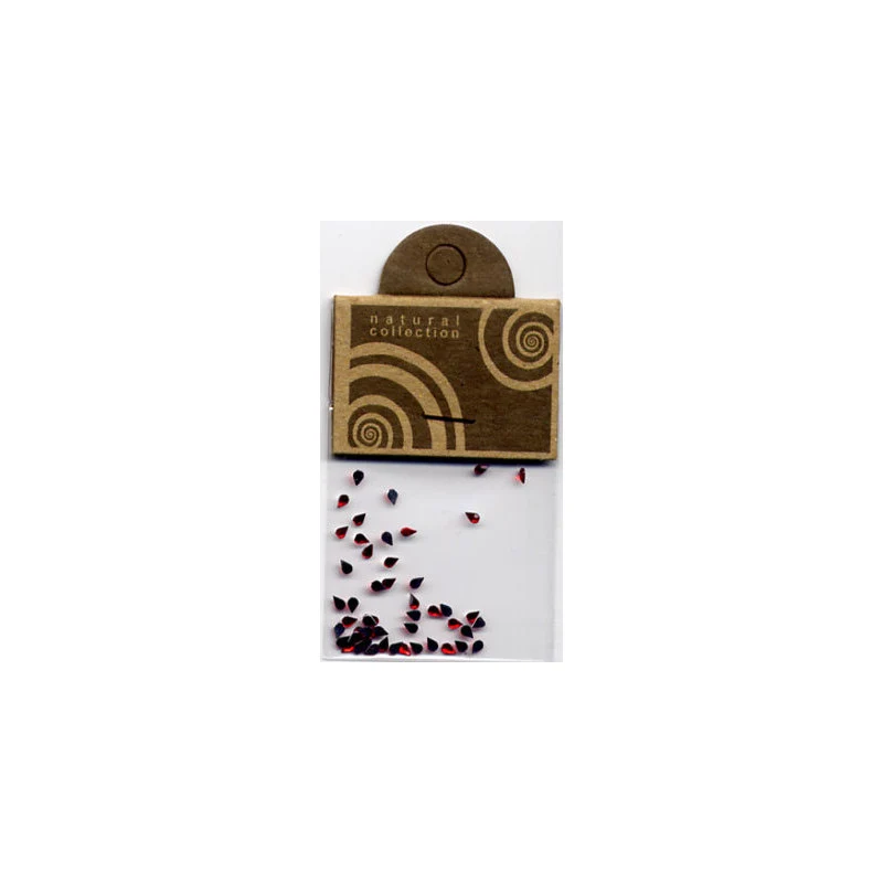 Natural Collection Brillantino unghie gocce rosso