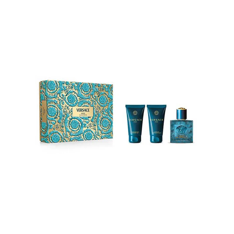 Eros Eau de Toilette con Balsamo Dopobarba Cofanetto Regalo