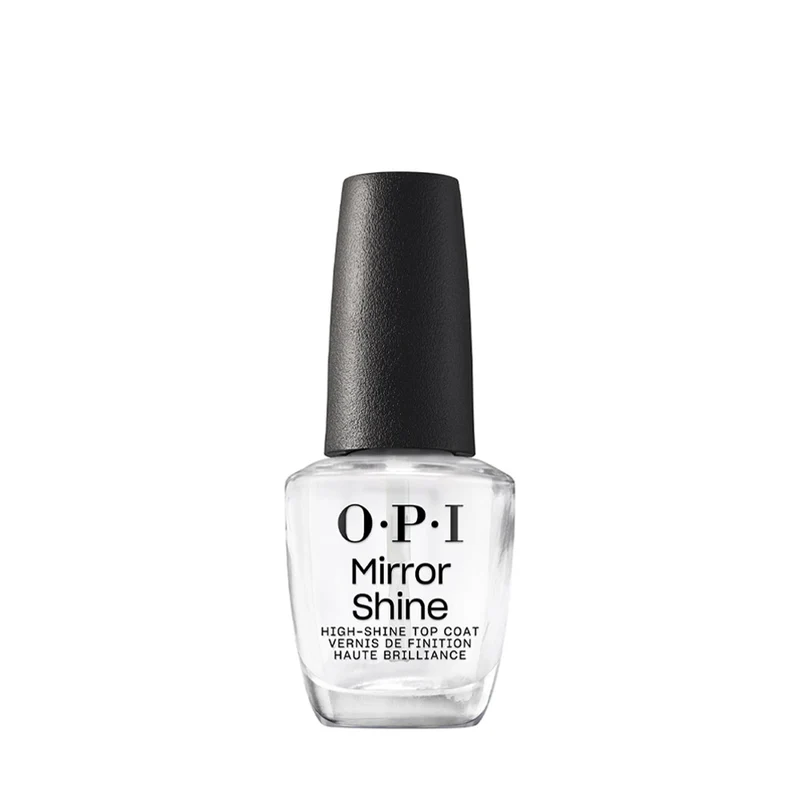 OPI Mirror Shine High- Shine Top Coat Nail Lacquer 15ml - top coat ultra brillante