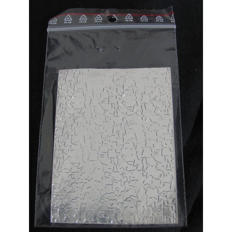 Sfoglia decoro per nail art argentata cod. QS_3005