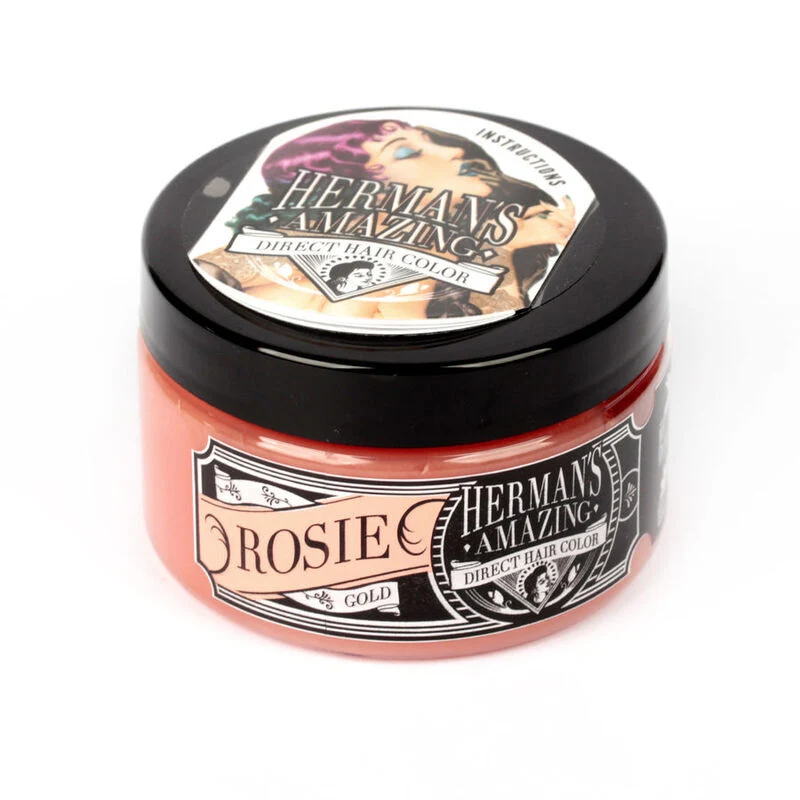 Colore per Capelli Semipermanente HERMAN'S Rosie Gold 115 ml