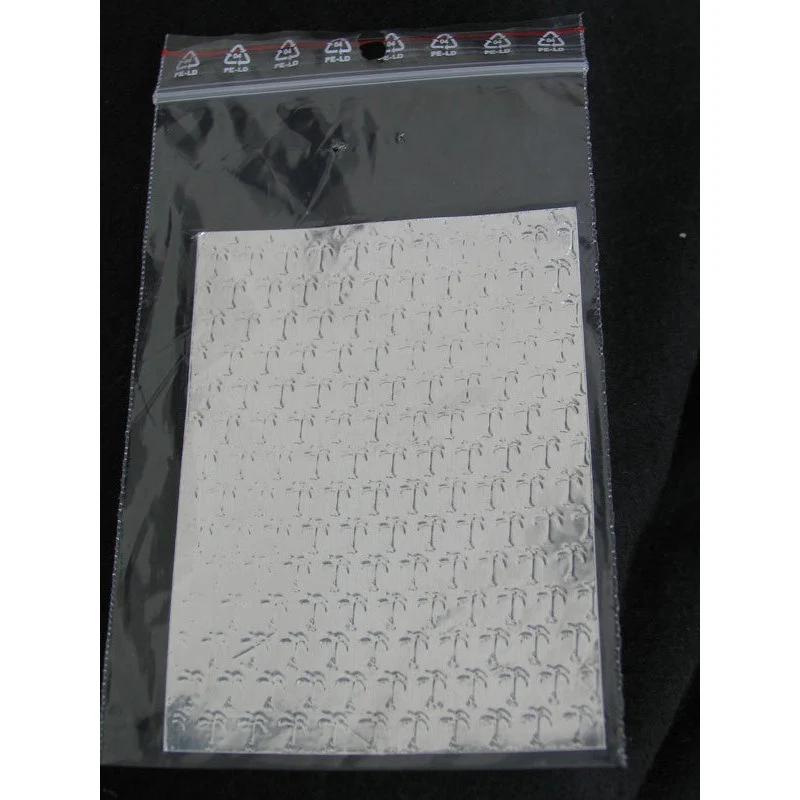 Sfoglia decoro per nail art argentata cod. QS_2997