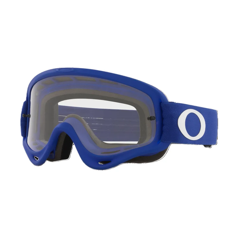 Maschera OAKLEY O FRAME MX Moto Blue Lente Trasparente