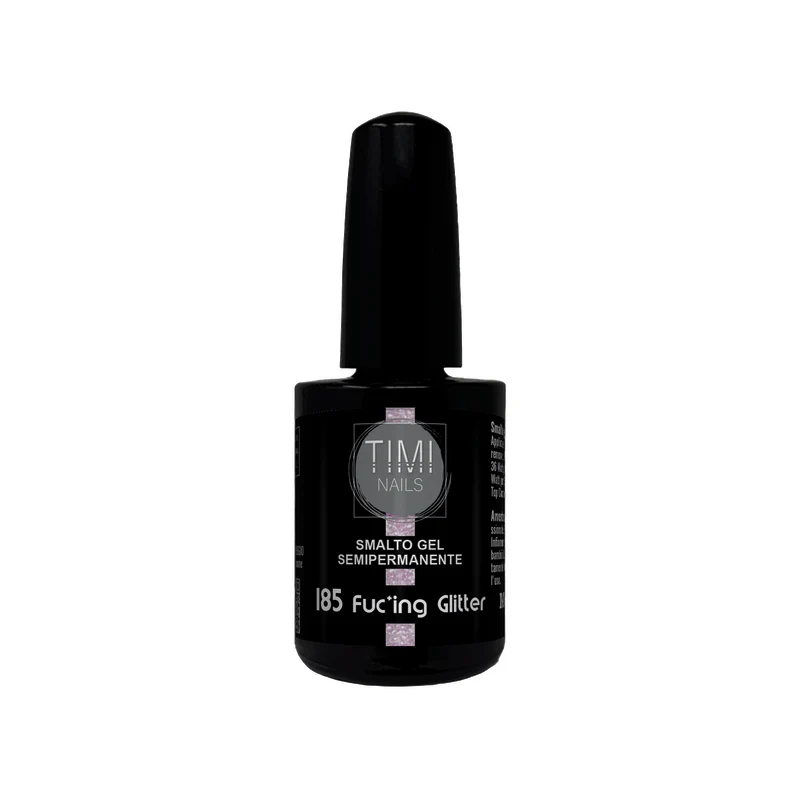 TN Smalto Gel Semipermanente nr. 185 Fuc*ing Glitter 14 ml.