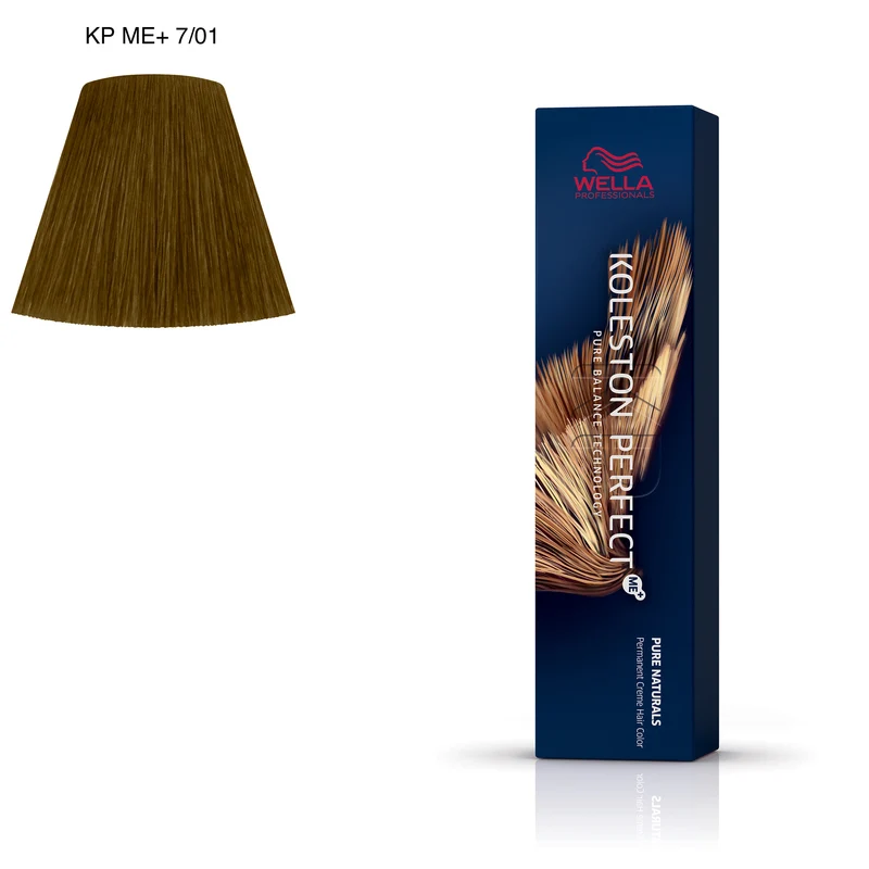 Tintura per capelli Koleston Perfect ME+ 7/01 60 ml Wella