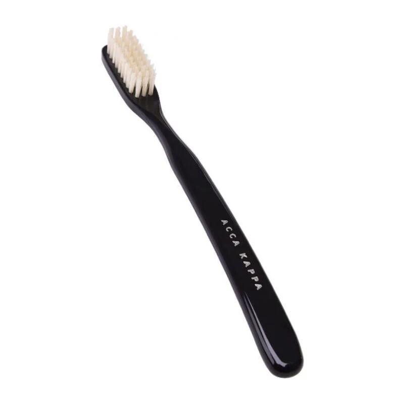 Spazzolino da Denti Setola Media Nylon Manico Nero Acca Kappa