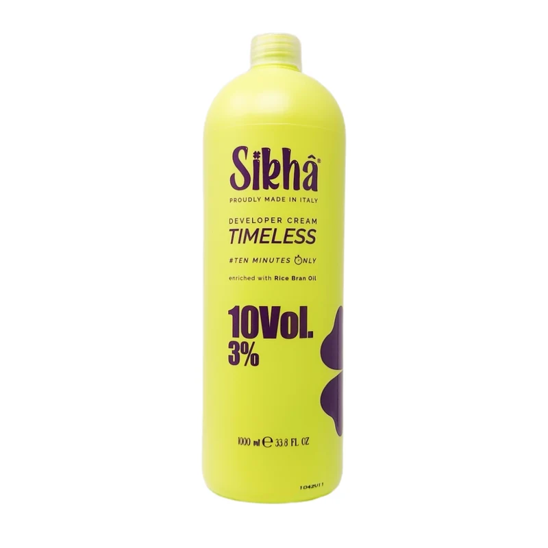 Ossidante in Crema Timeless 10 Vol. 3 % Sikha 1000 ml.