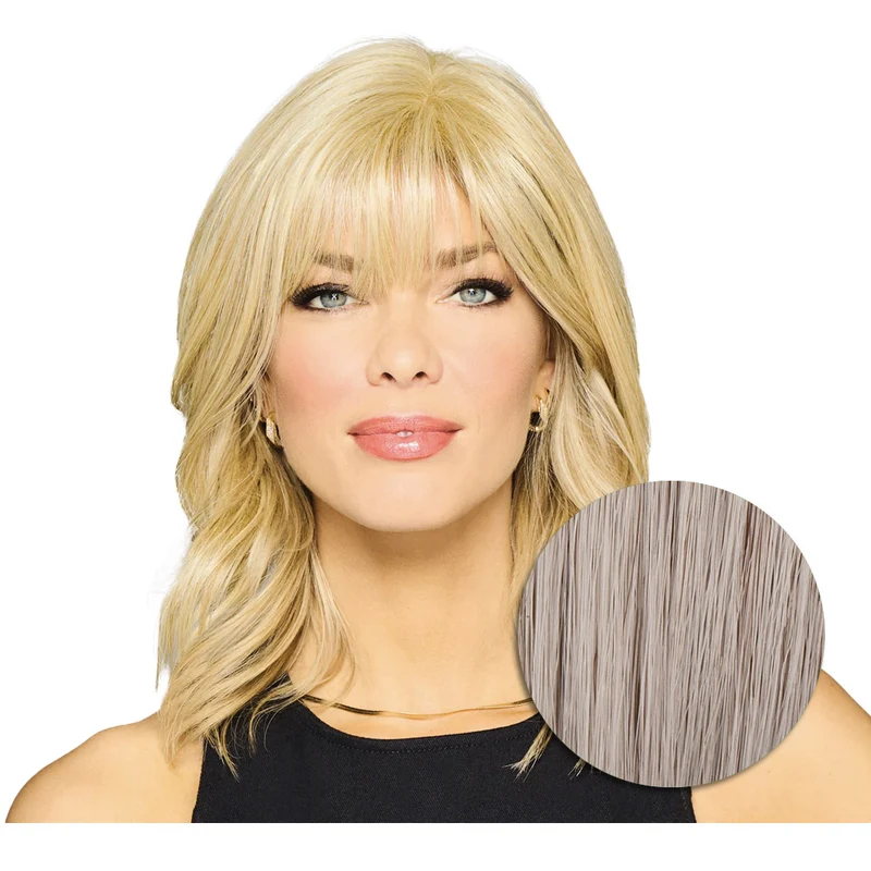 Hairdo Topper Stylish Wave R56/60 Grigio Chiaro - toupet con onde