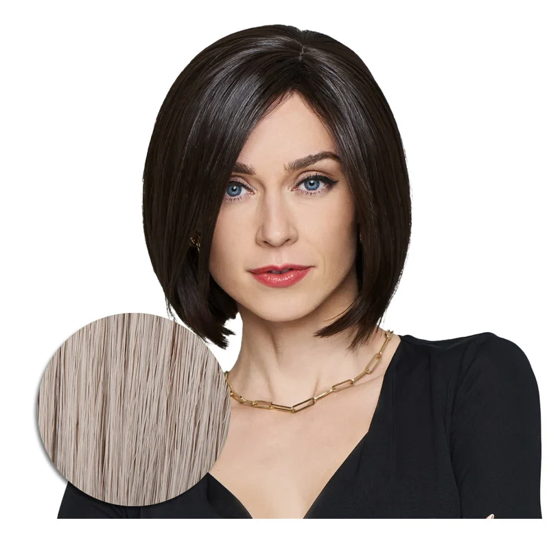 Hairdo Topper Top It Off R56/60 Grigio Chiaro - toupet con clip removibili