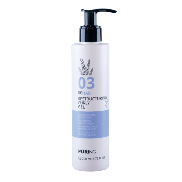 Curly Gel Ristrutturante Spray R 03 Rehab Restructuring 200 ml Puring
