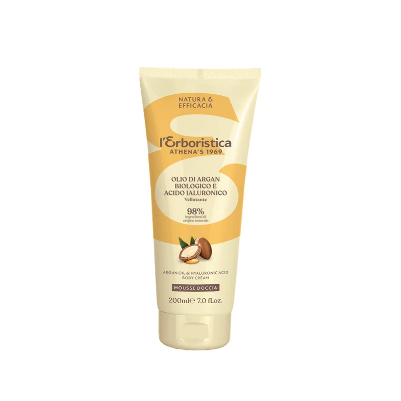 Mousse doccia all'olio di Argan Bio
