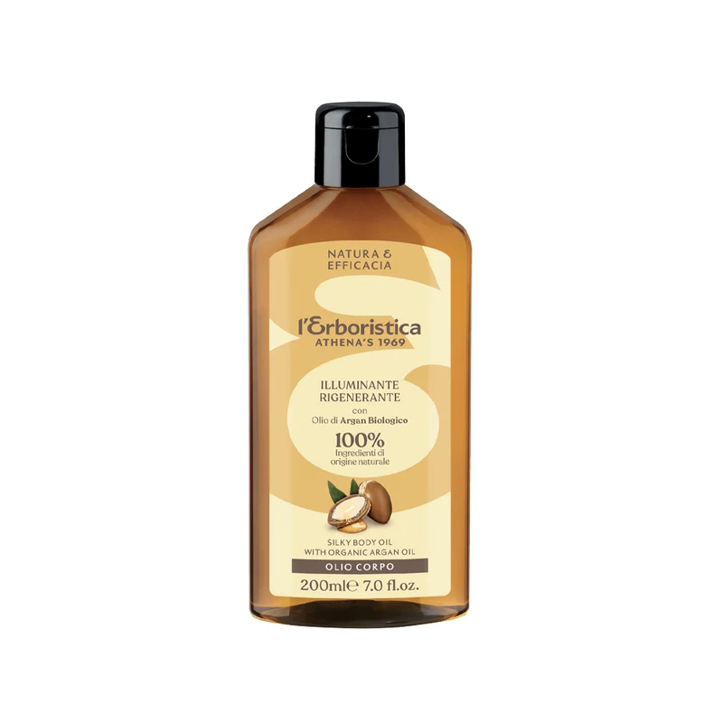 Olio Corpo setificante con Olio di Argan Bio