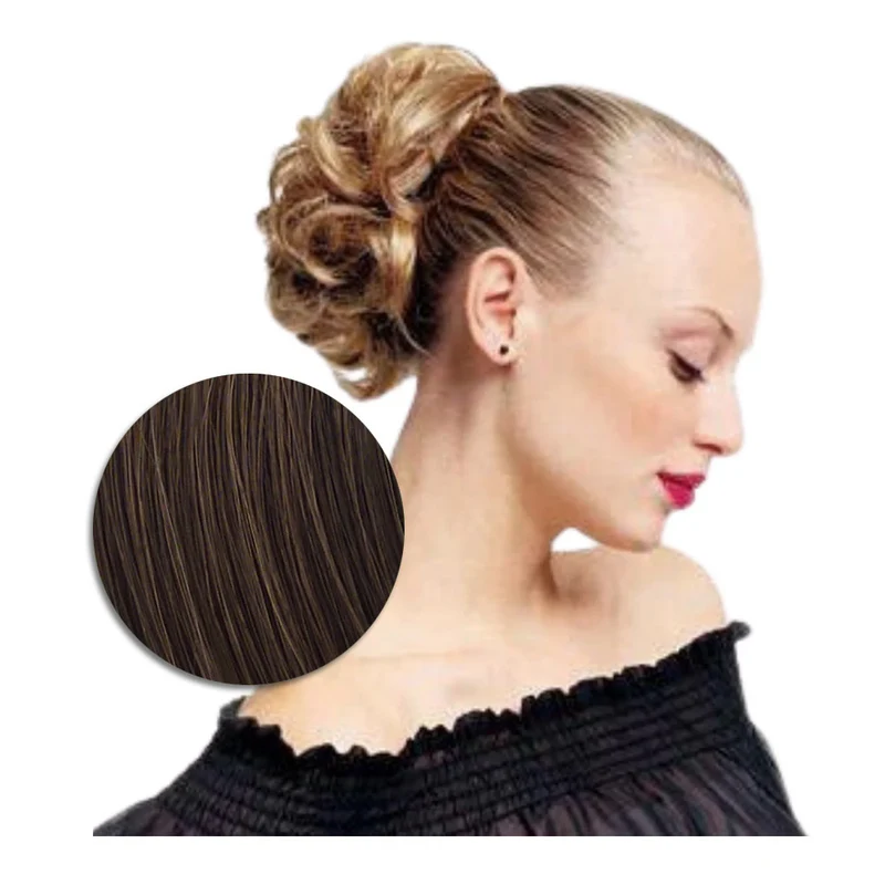 Hairdo Coda Mossa R6/30H Castano Medio Ramato 25cm - coda mossa