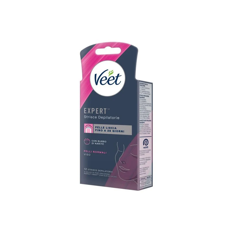 Veet Easy Gel Strisce depilatorie Viso