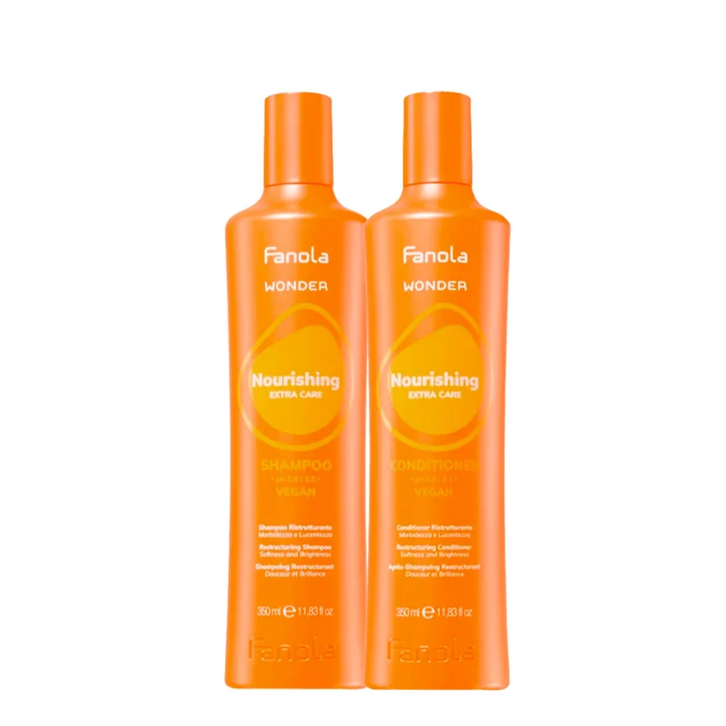 Fanola Wonder Nourishing Shampoo 350ml Conditioner 350ml