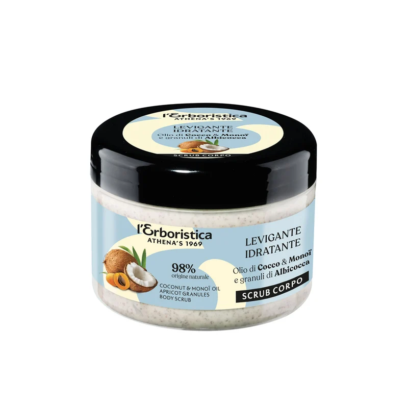 Scrub corpo in crema ai Granuli di Albicocca