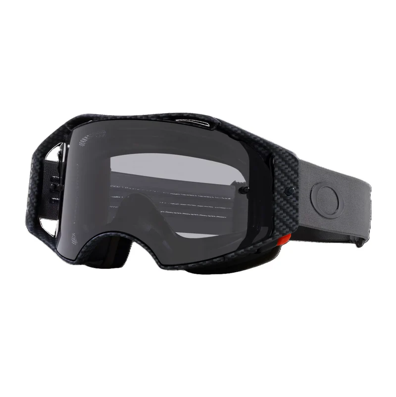 Maschera OAKLEY AIRBRAKE MTB Forged Iron Schermo Light Grey