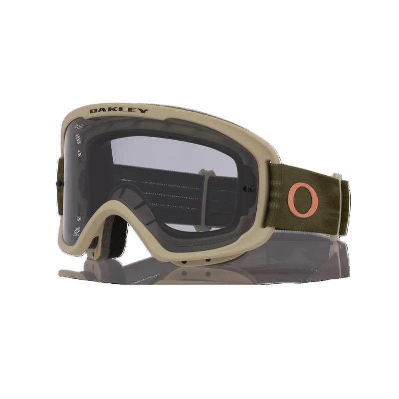 Maschera OAKLEY O Frame Pro 2.0 MTB Dark Brush Paloma Lente Light Grey