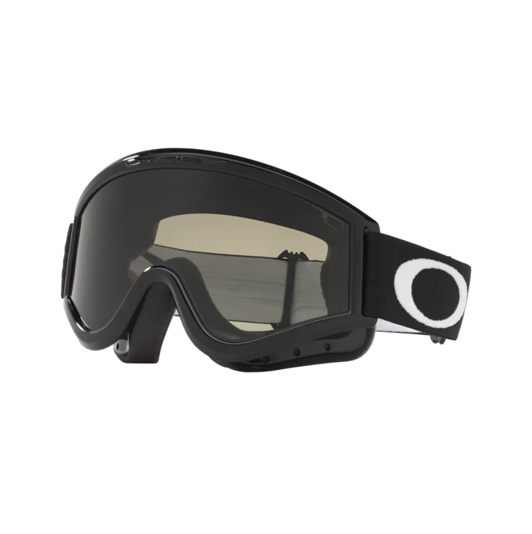 Maschera OAKLEY L-Frame MX Jet Black Schermo Dark Grey