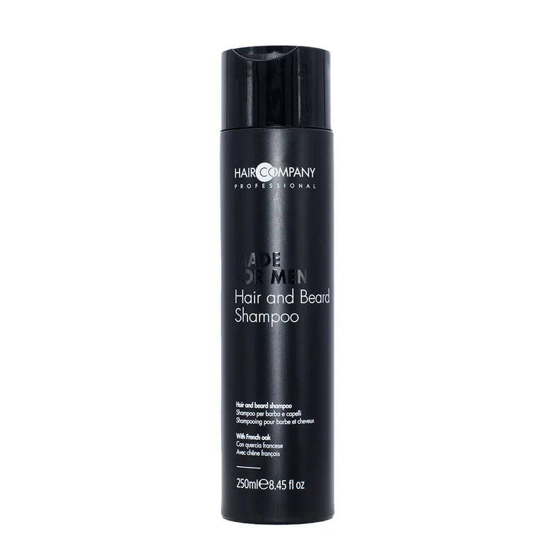 Hair Company Made For Men Hair & Beard Shampoo 250ml - shampoo per barba e capelli