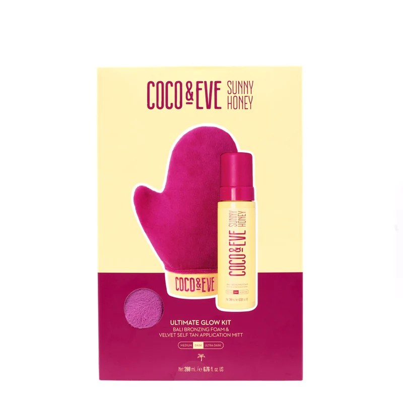 Coco & Eve Ultimate Glow Kit Dark- kit autoabbronzante