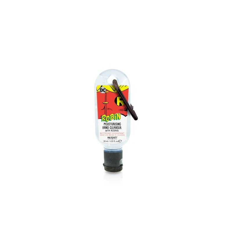Gel Igienizzante Mani Super Eroi Robin con Moschettone 30 ml
