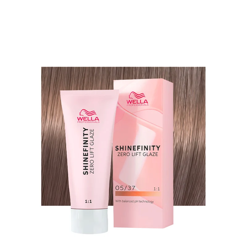 Wella Shinefinity Caramel Espresso 05/37 Castano Chiaro Dorato Sabbia 60ml - colore demi-permanente