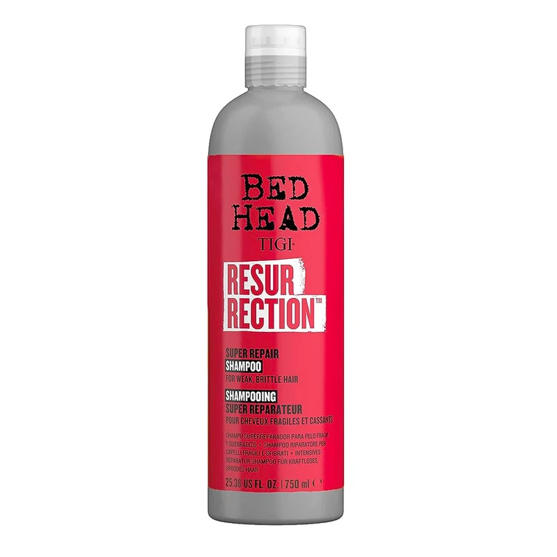 Tigi Bed Head Resurrection Super Repair Shampoo 750ml - shampoo per capelli danneggiati