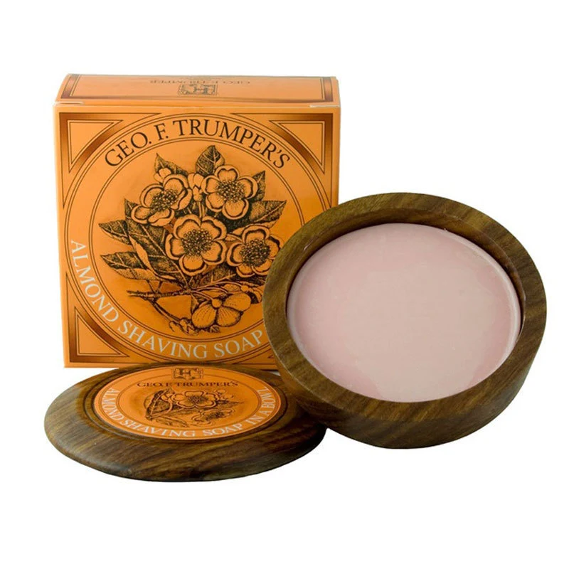Sapone Barba Almond Ciotola Legno Geo. F. Trumper’s 80 ml