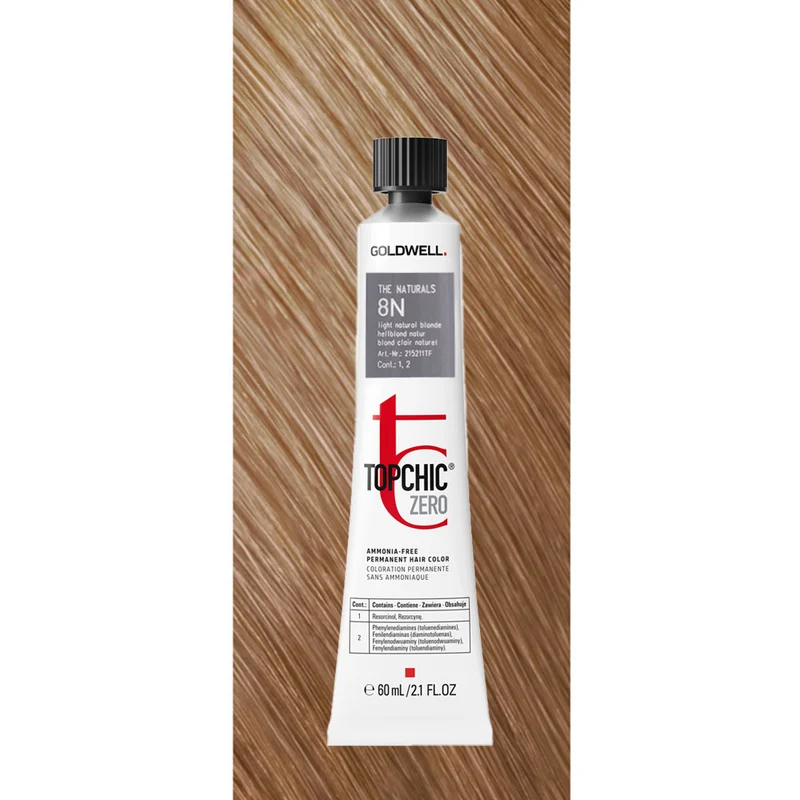 8N Topchic Zero Light Natural Blonde tb 60ml - colorazione permanente senza ammoniaca