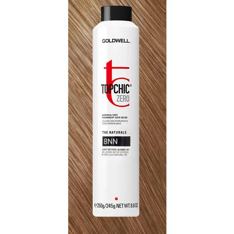 8NN Topchic Zero Light Natural Blonde Intense Can 250ml - colorazione permanente senza ammoniaca