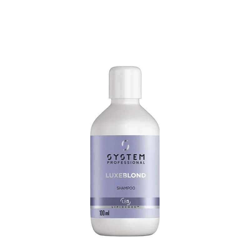 System Professional LuxeBlond Shampoo 100ml - shampoo capelli biondi freddi
